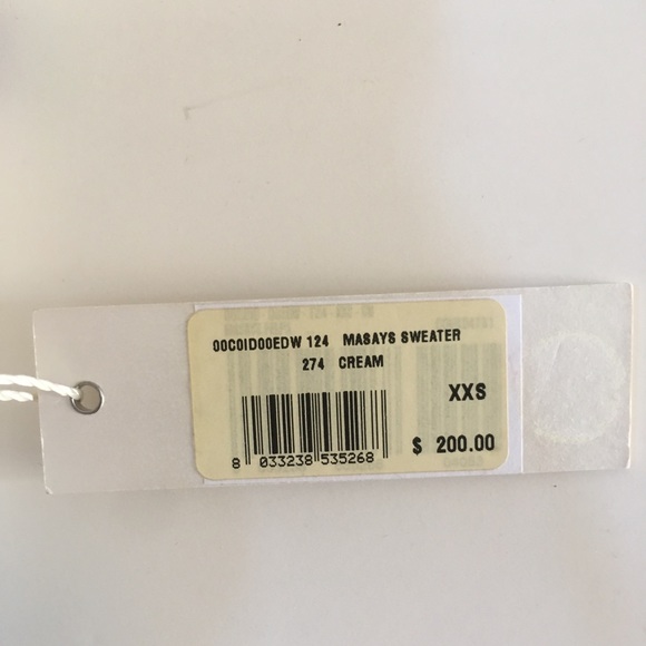 NWT diesel women's masayas sweater sz XXS - Picture 8 of 8